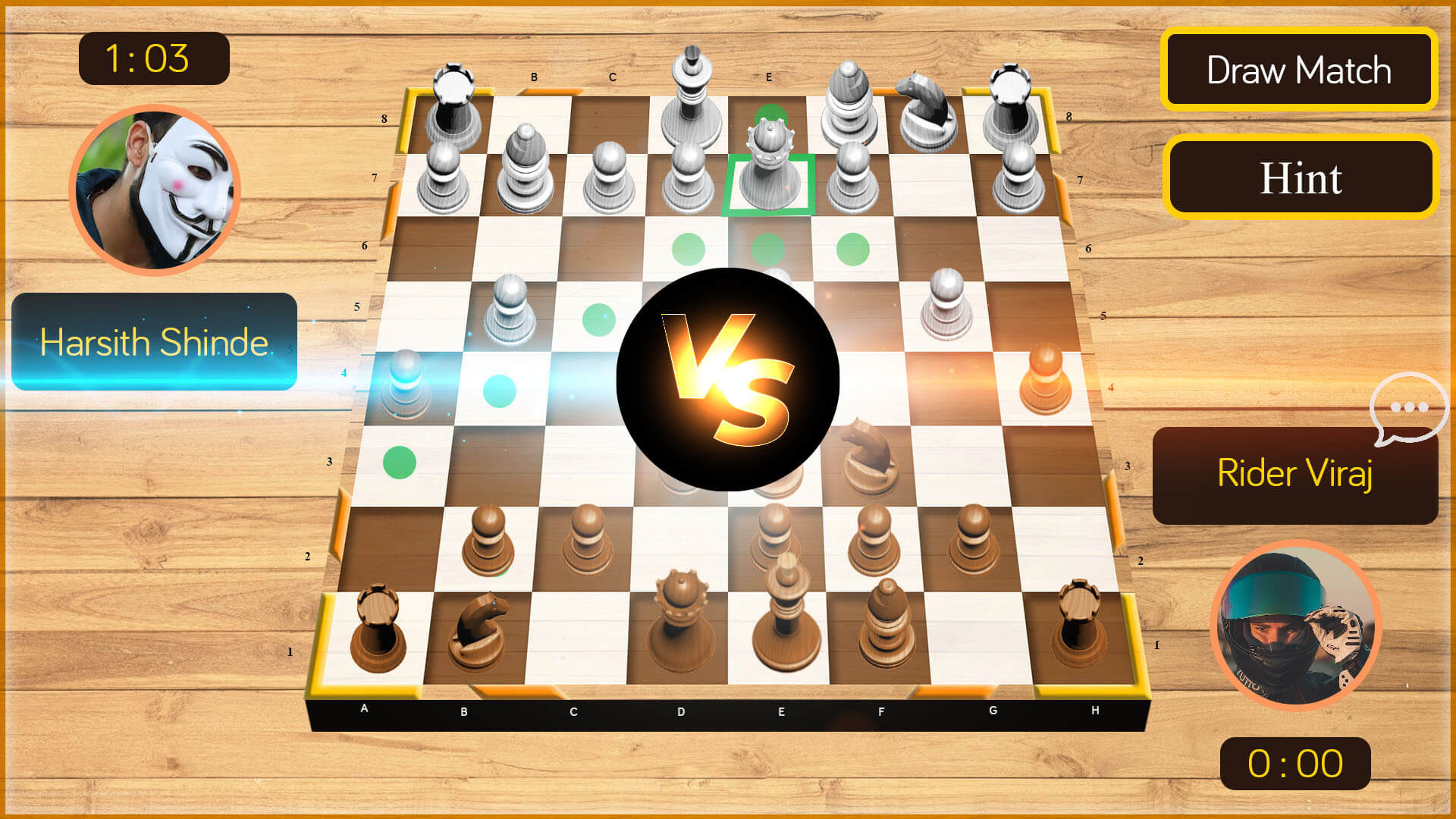 AI Chess Puzzle Mode